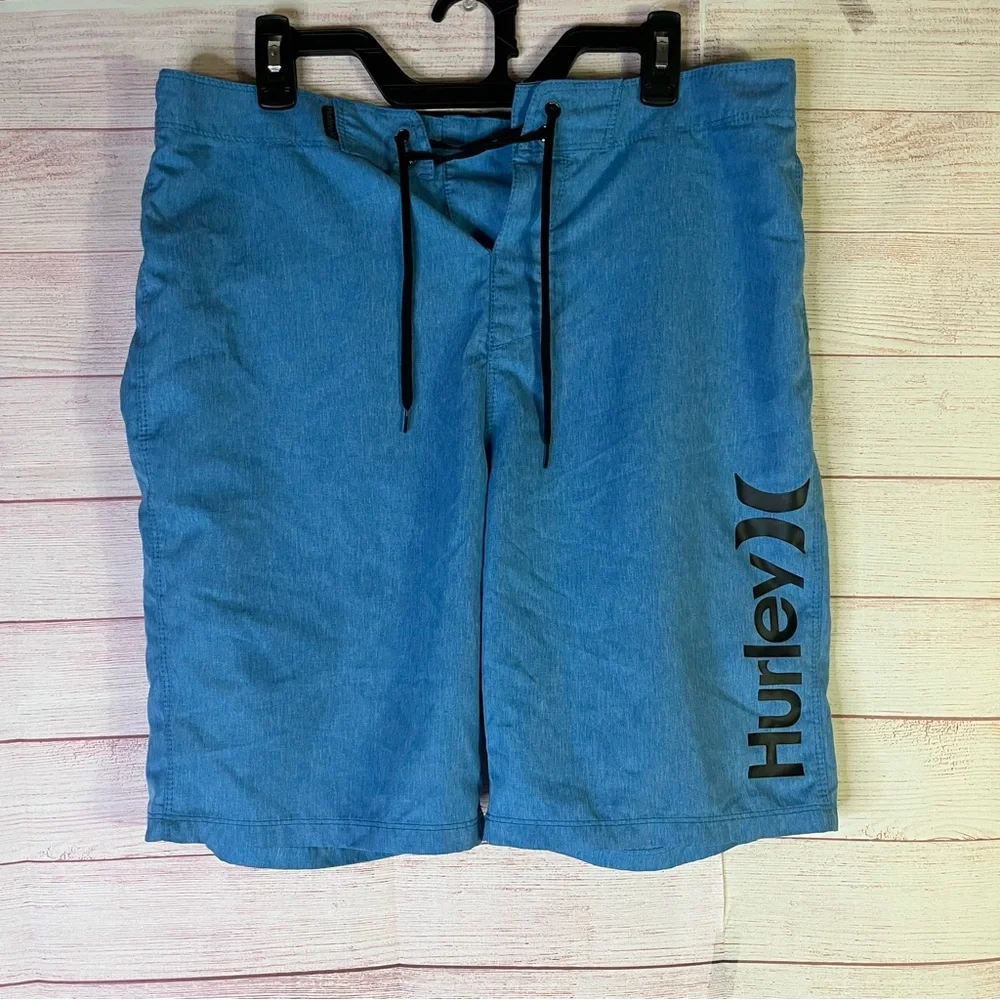 Hurley Men’s Drawstring Swim Trunks‎ Size 32
